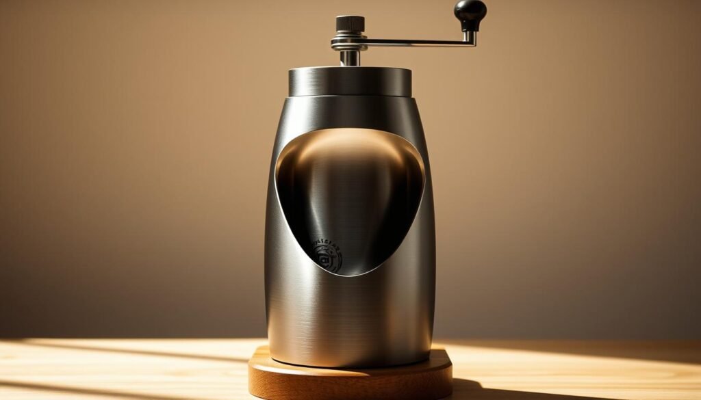 edelstahl design mühle