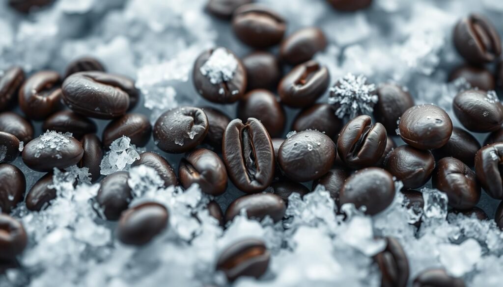 kaffee einfrieren