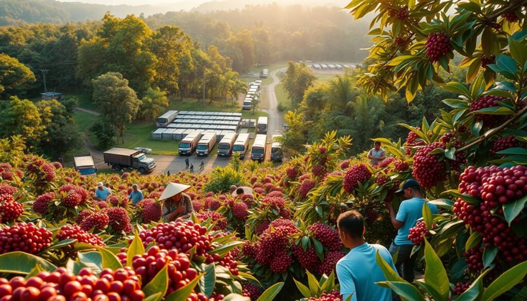 organisation vor ort